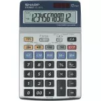 Sharp Semi-Desktop Calculator 12-Digit EL-337C