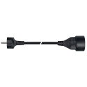 Perel Extension Cord 3 Meters for Belgium