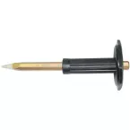 Octagonal Pointed Chisel with Hand Guard 400x18mm per piece