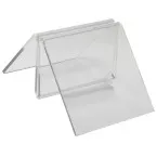 Deflecto Menu Clip with Fastener, 50 mm