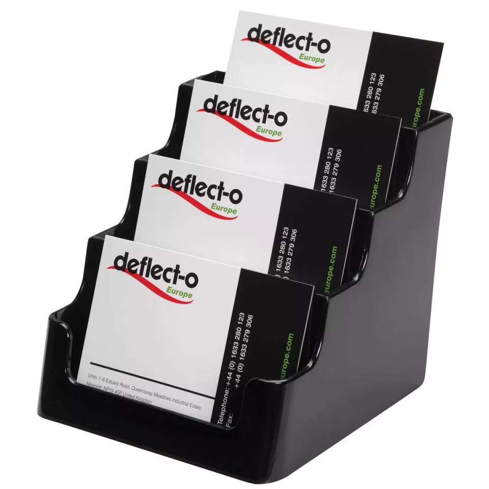Deflecto Business Card Holder 4...