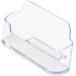 Deflecto Porte-cartes de visite 1 compartiment, transparent
