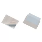 Durable POCKETFIX Self-Adhesive Label Pockets 90 x 57 mm Pack of 100