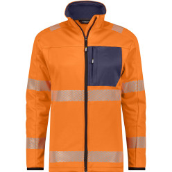 Veste intermédiaire HVIS - Camden - orange fluo/marine - Dassy - L / PCE