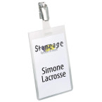Durable badge met clip ft...