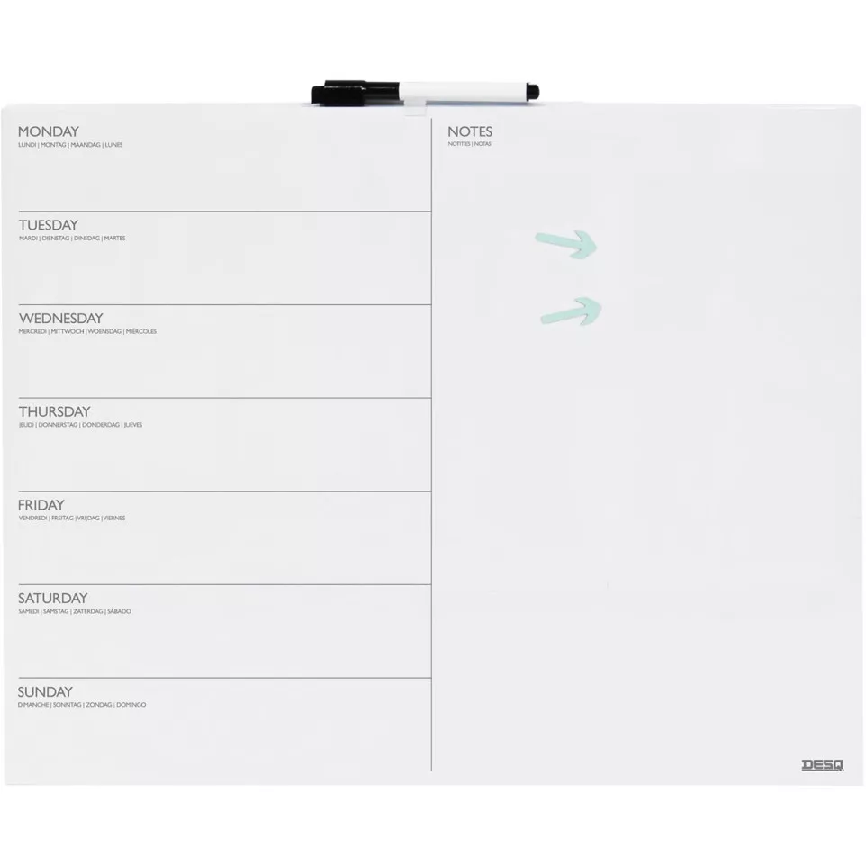 Desq magnetisch memoboard en...