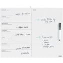 Desq Magnetic Weekly Planner and Notice Board, size 40 x 50 cm