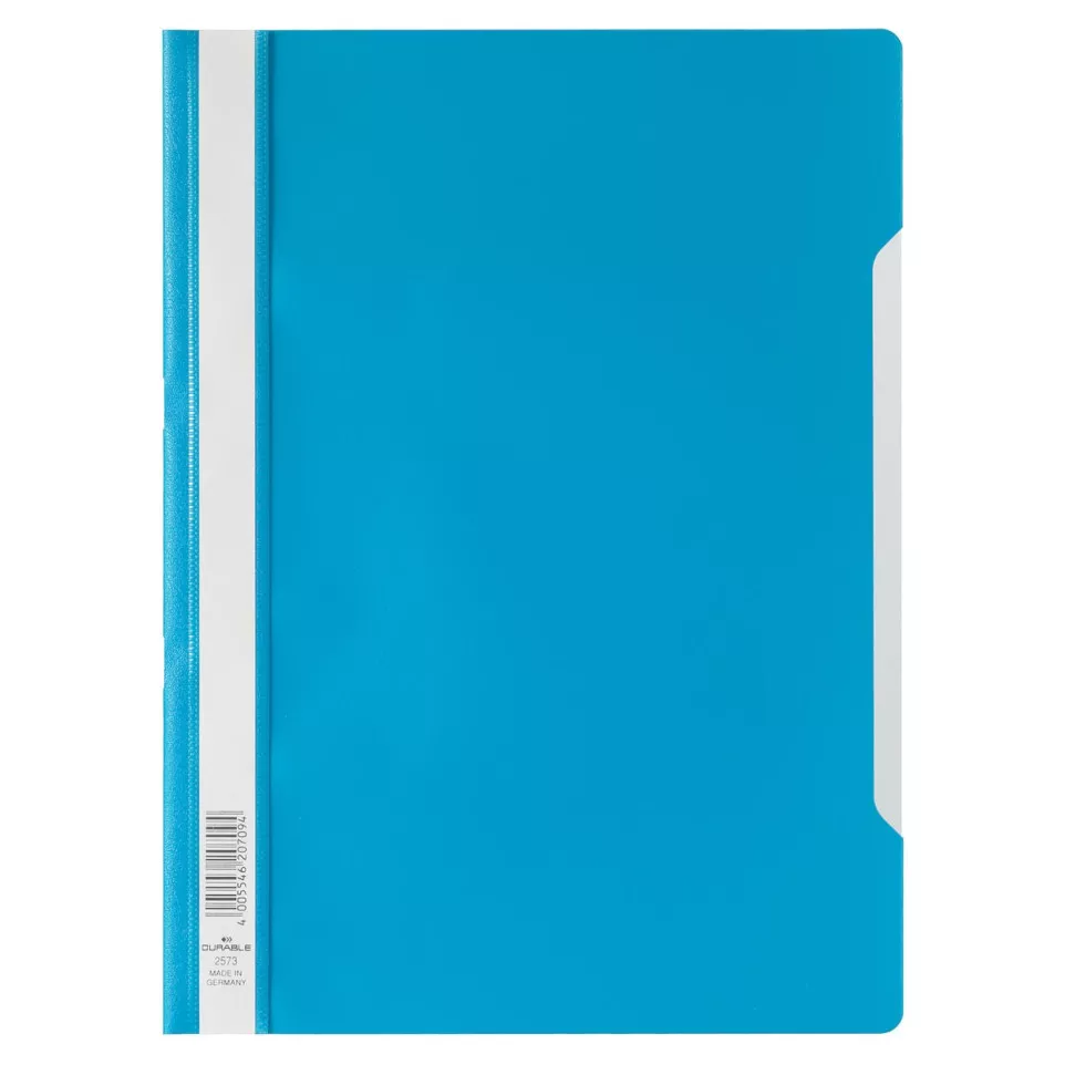 Durable quotation folder, A4, blue