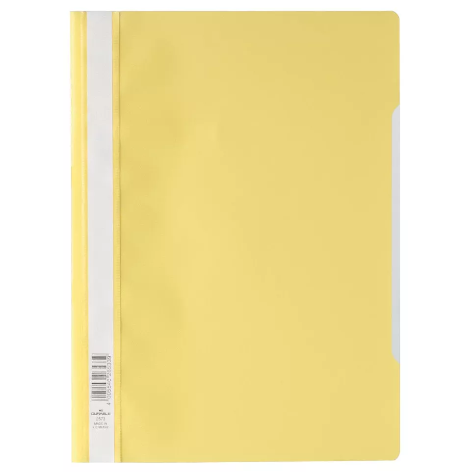 Durable snelhechtmap geel