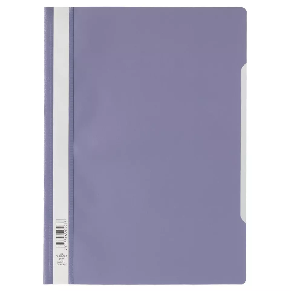 Durable A4 Quotation Folder Lilac
