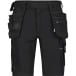 Short poches flottantes stretch- Aurax - noir - Dassy - 48 / PCE