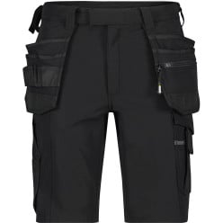 Short poches flottantes stretch - Aurax - noir - Dassy - 46 / PCE