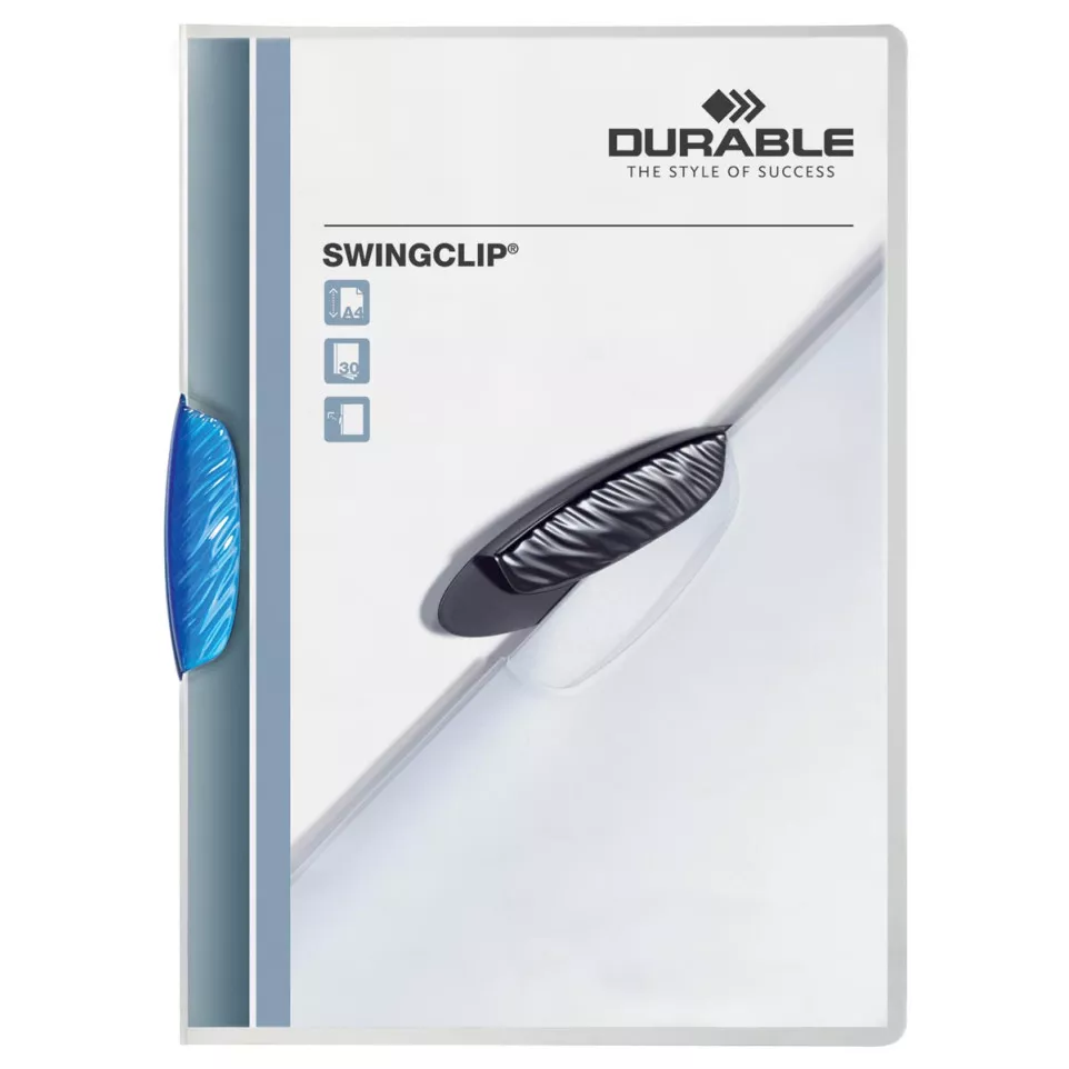Durable SWINGCLIP A4 Blue Transparent...