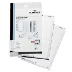 Durable badge card inserts size 54 x 90 mm for badges 8004 8012 8101 8111 8117 8604 8610 pack of 200