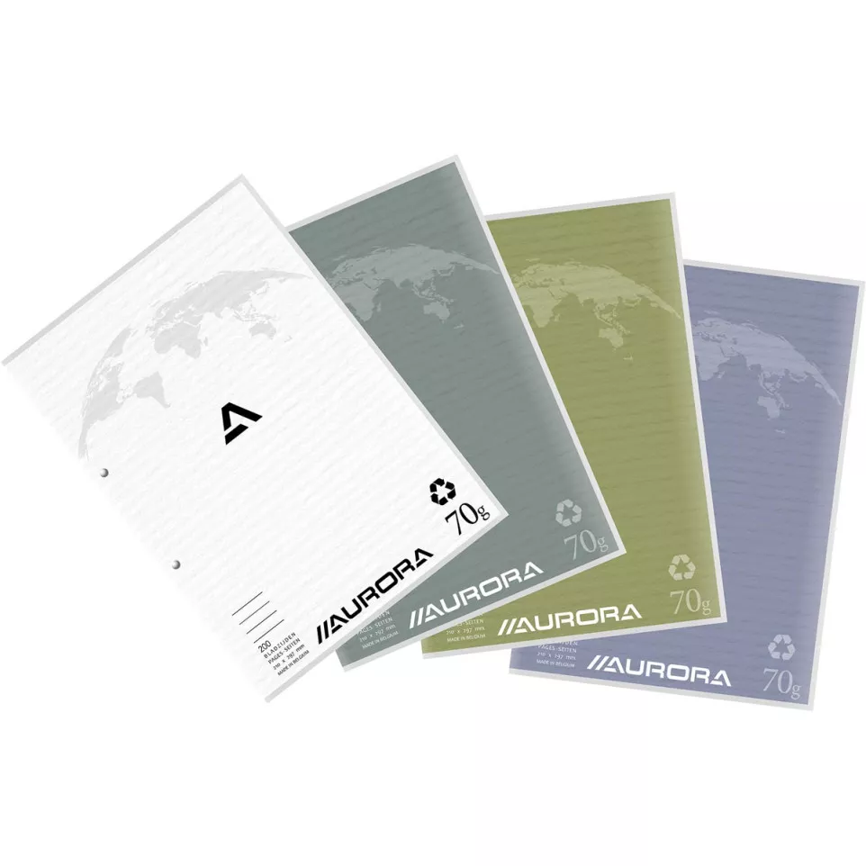 Aurora A4 Lined Writing Pad 70gsm...