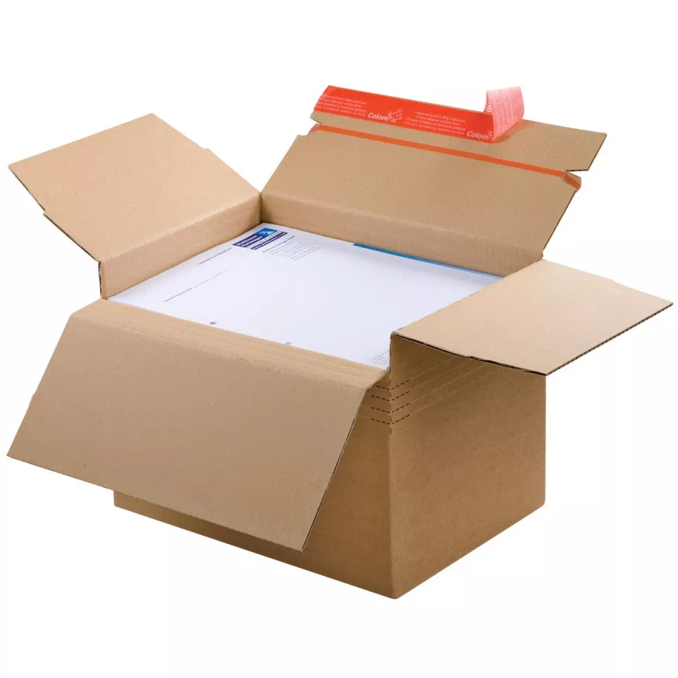 ColomPac Shipping Box CP141 brown...