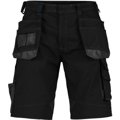 Dassy Light Flex Floating Pocket Work Shorts Black Grey Size 46 per Piece