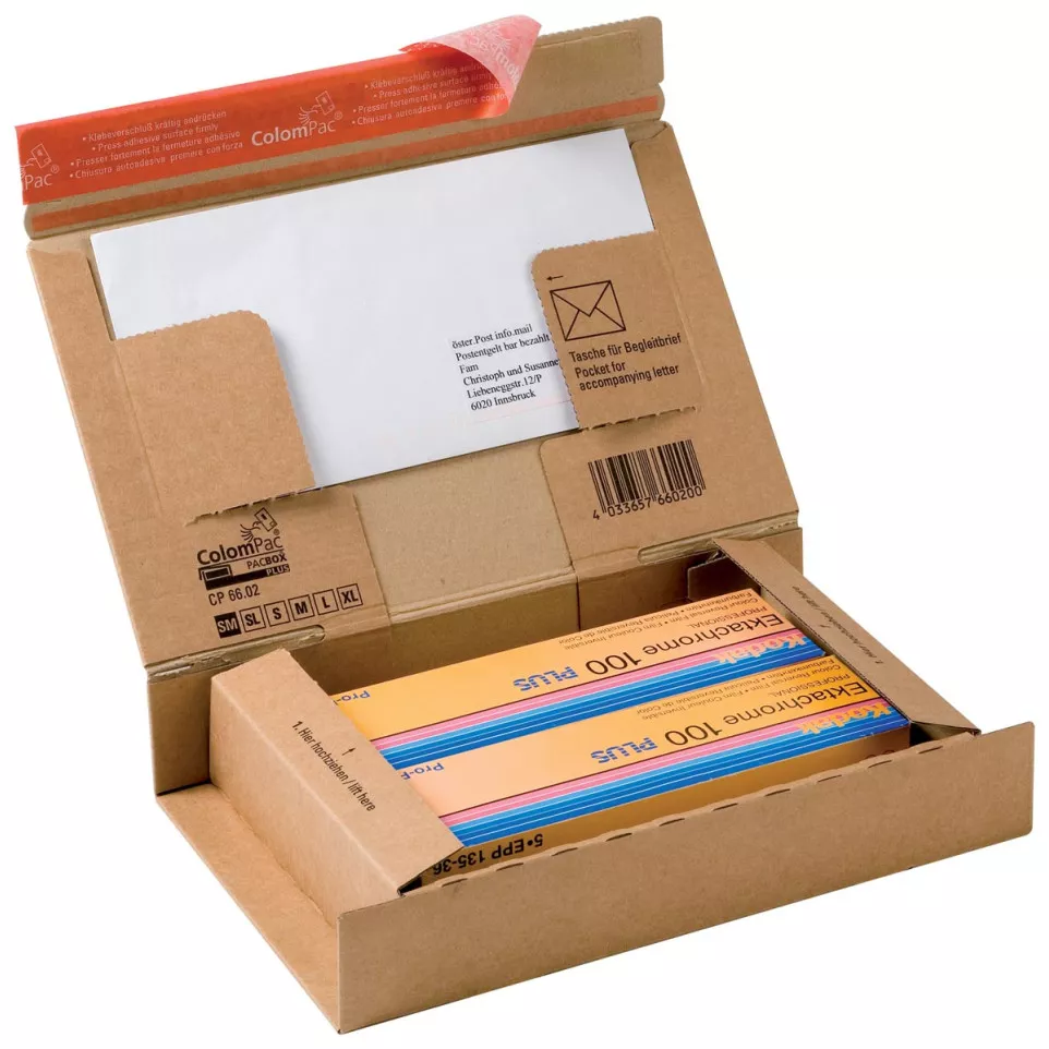 ColomPac shipping box for smartphones...