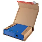 ColomPac Shipping Box for Binders CP050, 32 x 29 x 3.5-8 cm, Brown
