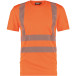 T-shirt manches courtes HVIS anti UV - Carter - orange fluo - Dassy - XXL / PCE
