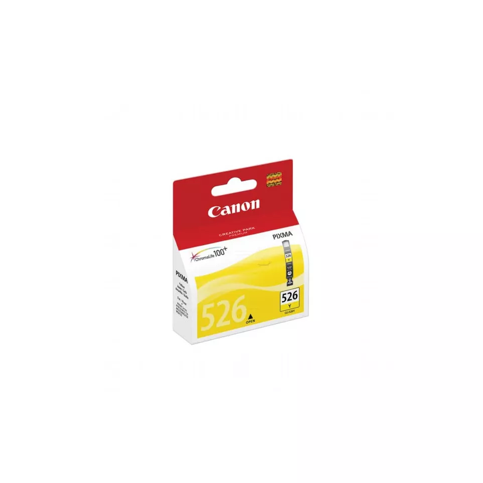 Canon CLI-526Y Yellow Ink Cartridge,...