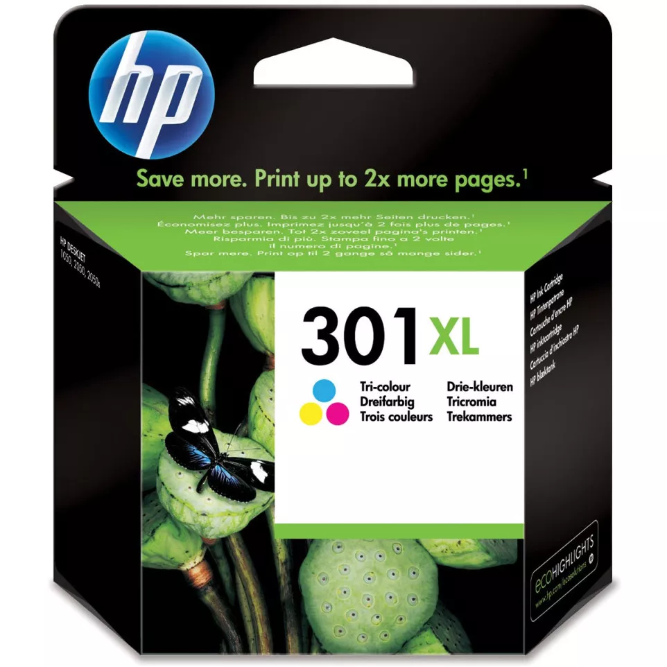 HP inktcartridge 301XL, 330 pagina's,...