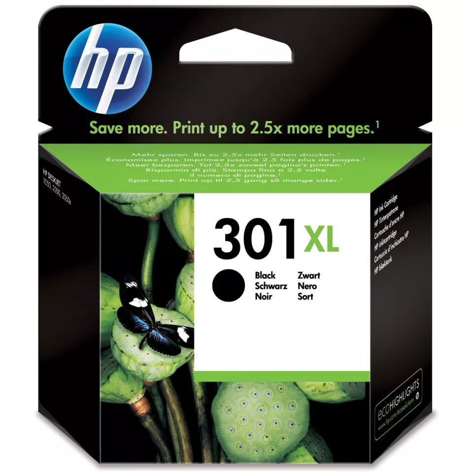 HP cartouche d'encre 301XL, 480...