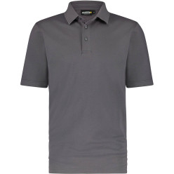 Dassy Leon Short Sleeve Polo Shirt - Grey - Size S / Each