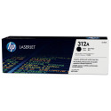 HP toner 312A, 2 400 pagina's, OEM CF380A, zwart