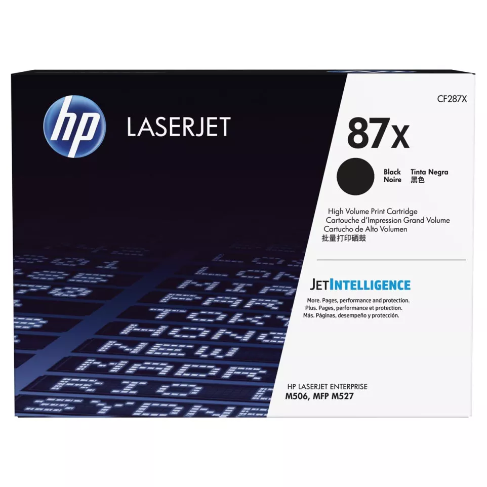 HP toner 87X, 18 000 pagina's, OEM...