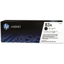 HP 83A Black Original LaserJet Toner Cartridge CF283A, 1,500 Pages OEM