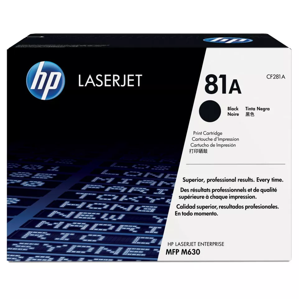 HP 81A Black Original LaserJet Toner...