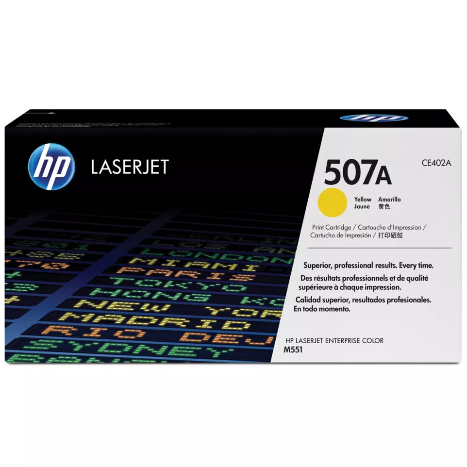 HP toner 507A, 6 000 pages, OEM...
