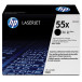 HP toner 55X, 12 500 pages, OEM CE255X, noir