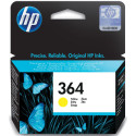 HP inktcartridge 364, 300 pagina's, OEM CB320EE, geel