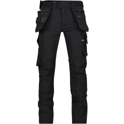 DASSY Matrix Stretch Work Trousers with Holster Pockets Black Size 46 per Piece