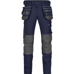 Dassy Maxtrix Stretch Work Trousers with Floating Pockets Navy/Grey Size 50 per Piece