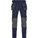 Pantalon stretch poches flottantes  - Maxtrix - marine/gris - Dassy - 50 / PCE
