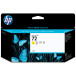 HP cartouche d'encre 72, 130 ml, OEM C9373A, jaune