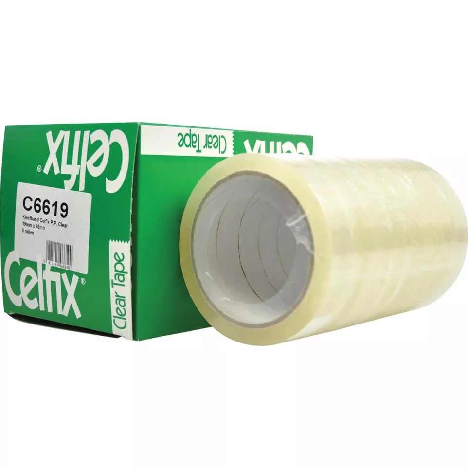 Celfix plakband PP ft 19 mm x 66 m