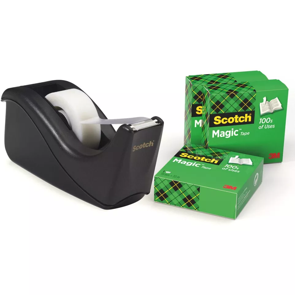 Scotch Plakbandafroller Two Tone Black