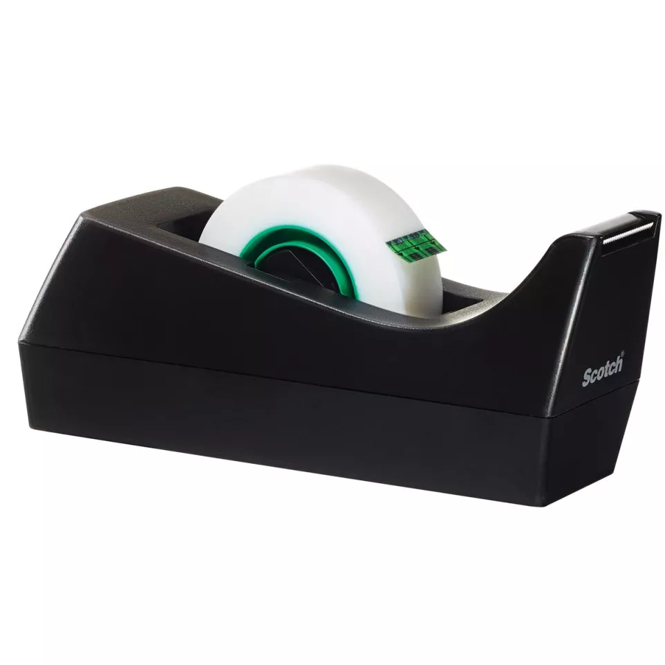 Scotch C38 Desktop Tape Dispenser Black