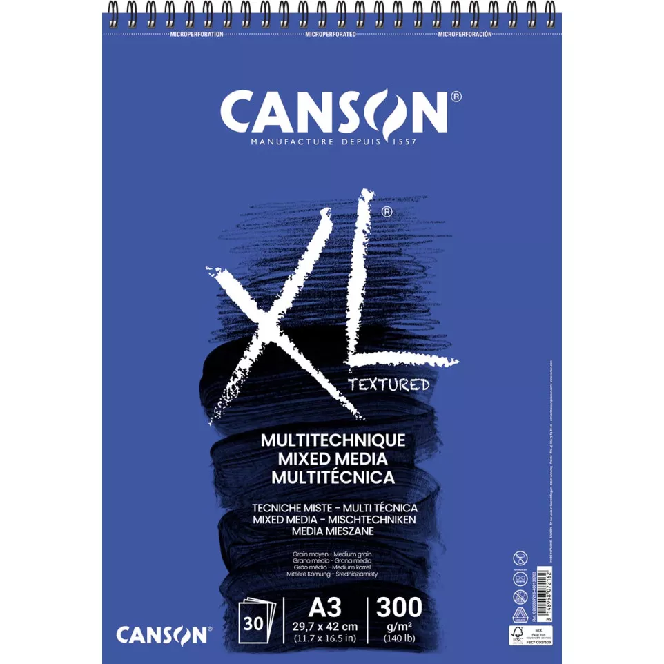 Canson tekenblok XL Mix Media 300...