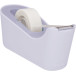 Scotch Magic Tape Dispenser with 1 Roll, Lavender Purple, C18L, 4054596577725, Tape Dispensers
