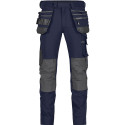 Pantalon stretch poches flottantes  - Maxtrix - marine/gris - Dassy - 48 / PCE