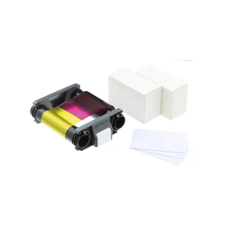 Badgy Kit 100 Prints, 100 Blank White...