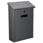 Perel Rio Mailbox Grey
