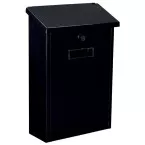 Perel Rio Mailbox Black