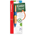 STABILO EASYergo portemine, 1,4 mm, pour gauchers, blister de 1 pièce, marine et orange