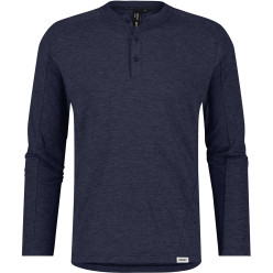 T-shirt met lange mouwen - Serengeti - marine - Dassy - L / PCE